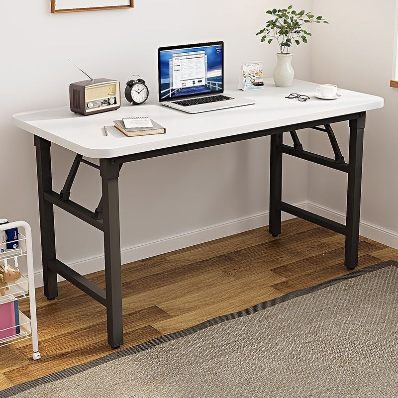 Foldable computer desk desktop desk casual modern home office table bedroom simple study table writing desk