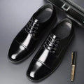 New arrival business formal leather shoes men's casual wedding groom british heightening summer breathable youth pointed toe men's shoes