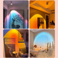 Sunset red spotlight blue purple dawn light home decoration to enhance the atmosphere spotlight popular popular bedroom background atmosphere
