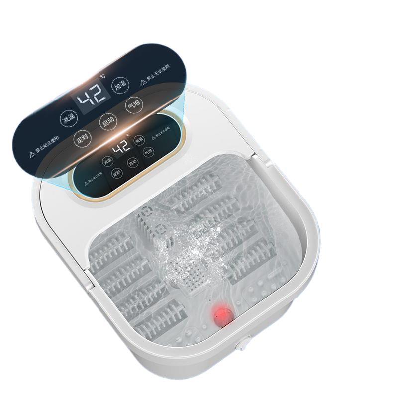 Jinzheng foot bath bucket fully automatic heating constant temperature massage for home foot bath foldable foot washing health preservation electric bathtub foot basin