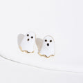 Halloween earrings wholesale fashion cross-border diamond-encrusted skull alloy jewelry pumpkin head witch earrings bat earrings
