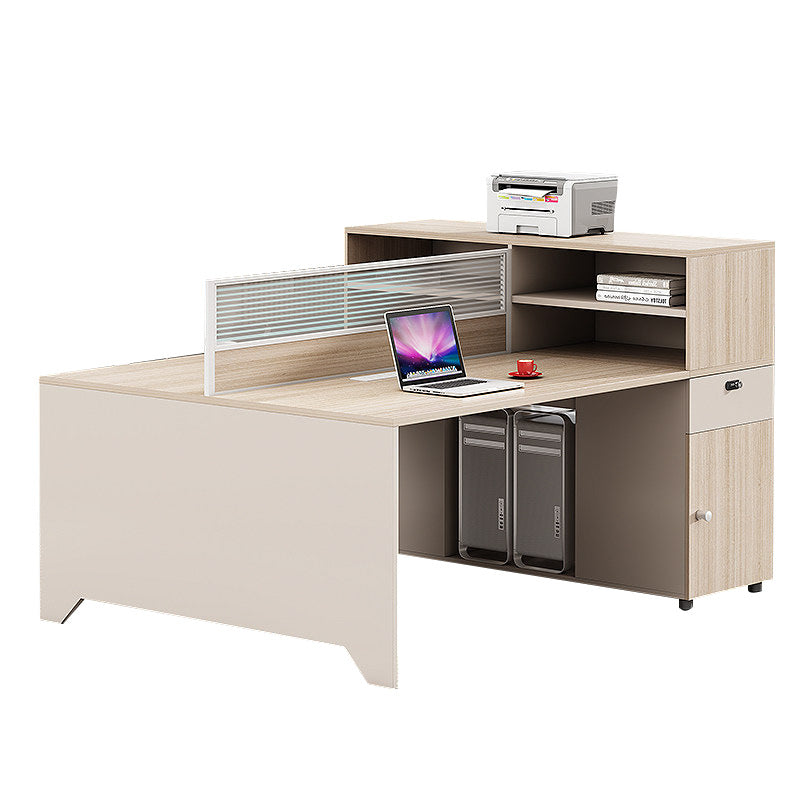 Saint li staff desk and chair combination casual desk booth office computer desk modern screen combination