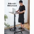 Bedside table adjustable desk pulley adjustable table computer desk adjustable workbench movable bracket office adjustable table