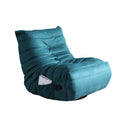 Multifunctional caterpillar sofa chair - 360° rotating lazy lounge chair - skin-friendly flocked velvet single sofa