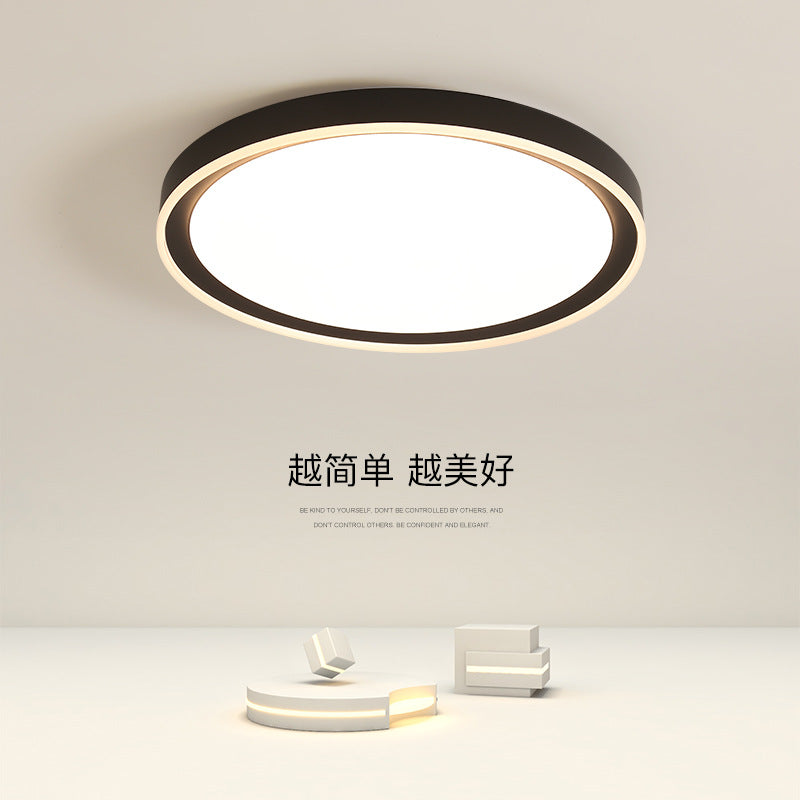 Full Spectrum Eye Protection Bedroom Light Modern Simple LED Ceiling Light 2025 New Master Bedroom Atmospheric Room Lighting