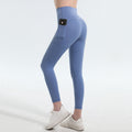 New lulu yoga pants for women - naked feel, peach lift, workout leggings with double side pockets, perfect for running and cycling
