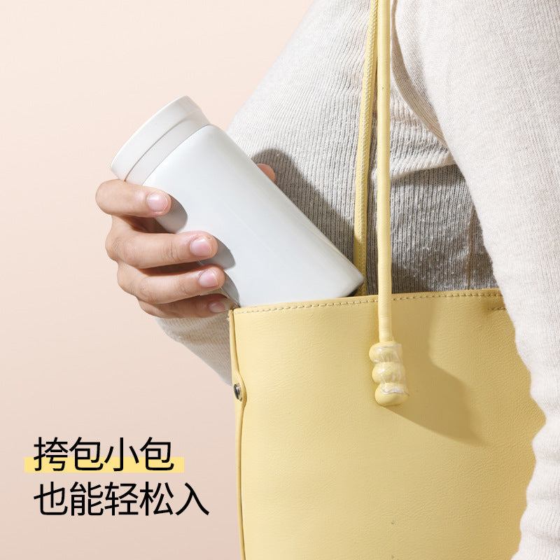 Elementary school kids' cup mini insulated tumbler pocket sports water bottle gift portable student straight-sided insulated cup