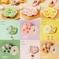 New arrival baby baby food supplement mold food grade silicone cartoon steamed cake mold kids food supplement high temperature resistant wholesale