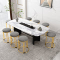Round stool for home modern casual dining table high stool plastic stackable chair accessible luxury dining chair spare small round stool