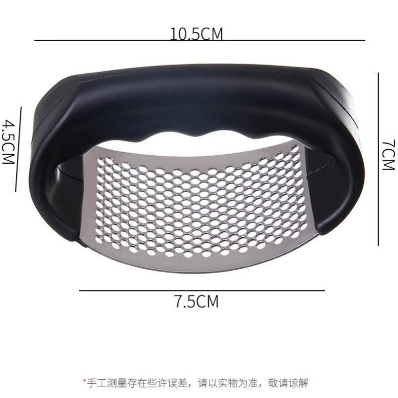 Garlic press, garlic grinder, new arrival ring stainless steel garlic press, garlic clip, handy gadget, garlic peeling, for home kitchen gadget