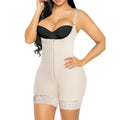 Temu european and american style waist trainer bodysuit - mesh shapewear for tummy control, butt lift, and body shaping