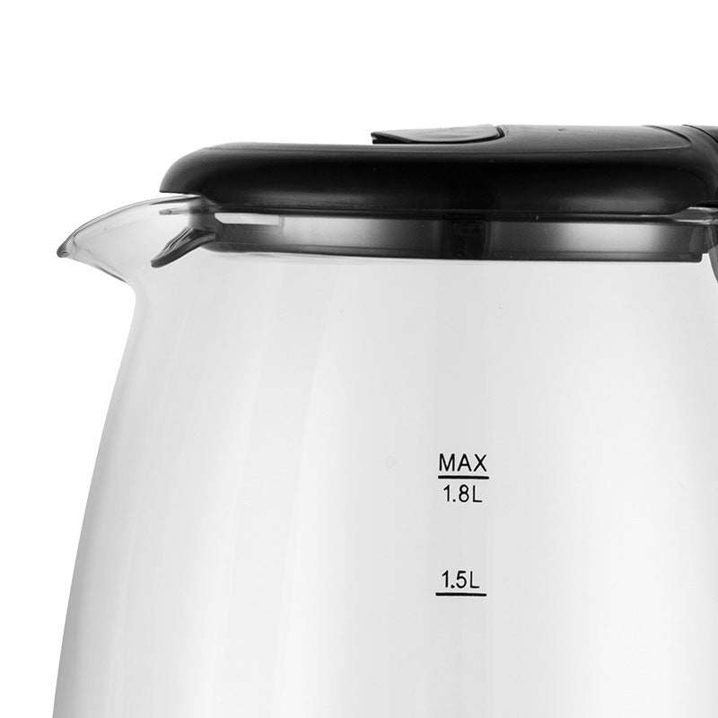 1.8l large-capacity electric water kettle canxin cx-807 glass smart power-off water kettle
