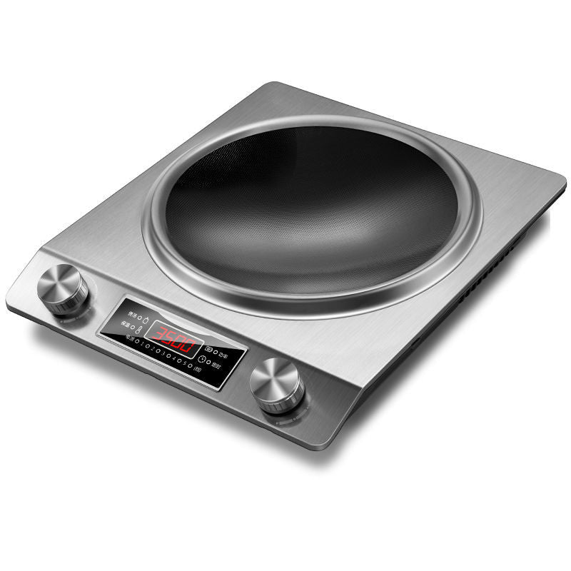 Complete induction cooker set with pot, household high-power induction cooker, cooking electric ceramic stove, concave concave stove, cross-border american standard