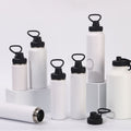 direct sales from the manufacturer: 304 stainless steel double-walled vacuum insulated tumbler. solid color, portable, lightweight space flask - wholesale available