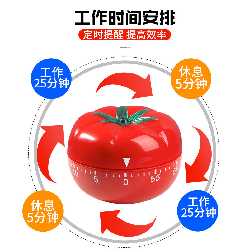Timer time manager mechanical cartoon kitchen timer student kids learning reminder anti-twist