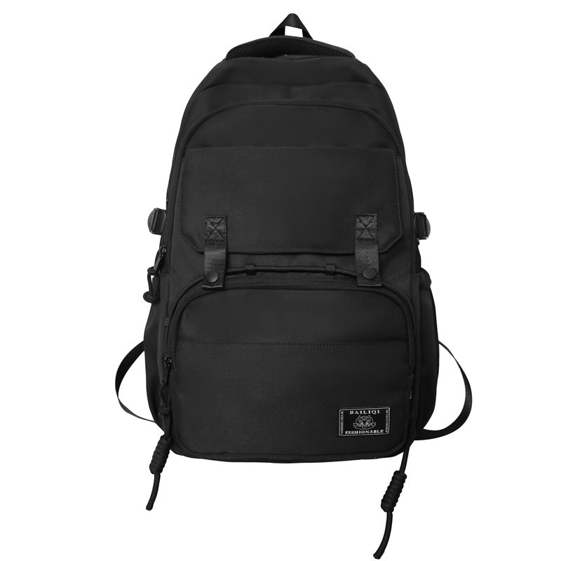 New backpack for college and high school students - large capacity, wear-resistant, dirt-resistant, outdoor backpack - wholesale, minimalist style