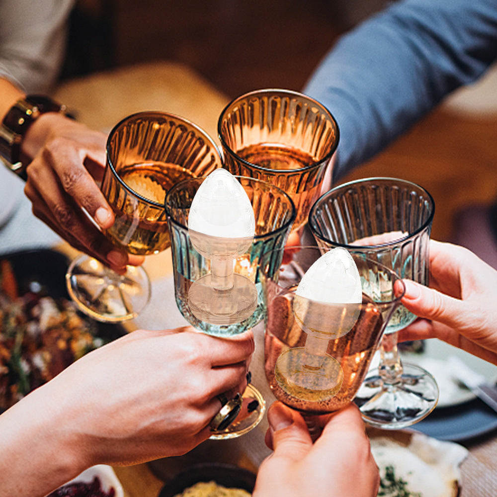 Creative Silicone Ice Lattice Mold Party Whiskey Spoof Styling Film Household Food Grade Ice Film with Funnel