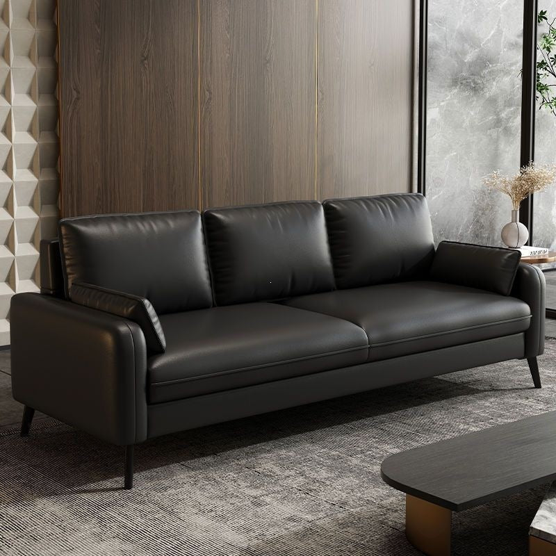 Small apartment sofa, modern minimalist bedroom, apartment rental, single sofa, office reception, three-seater small sofa