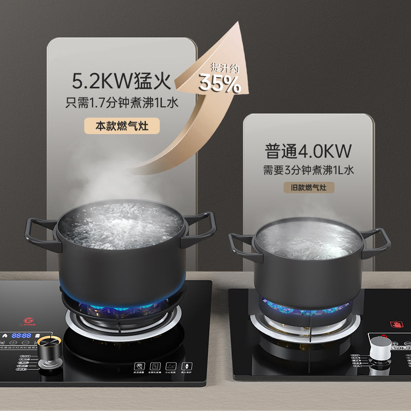 Gas stove gas stove countertop embedded fire stove gas stove double stove for homenatural gas stove 2024new arrival