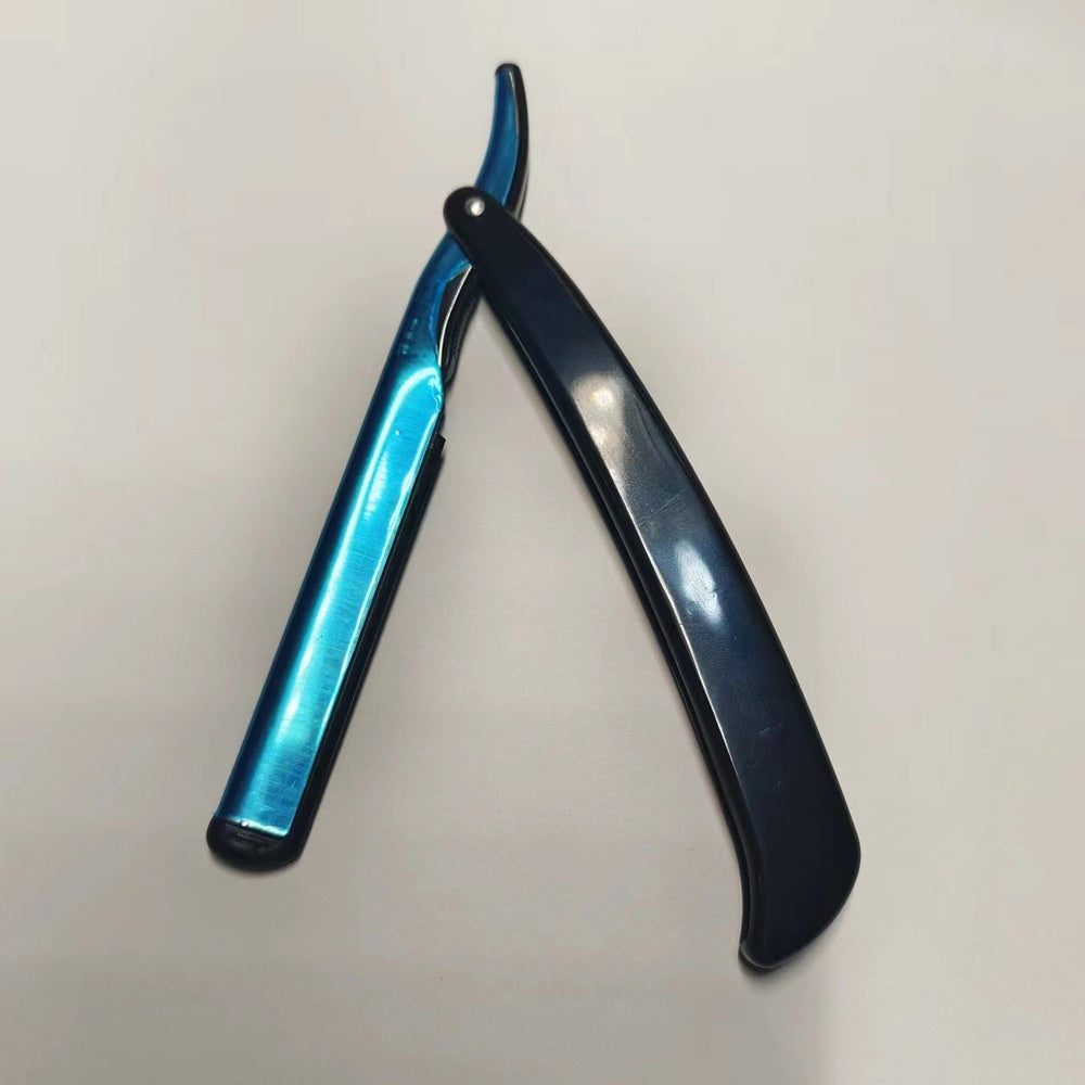 Professional old-fashioned shaving knife holder hairdressing salon razor old-fashioned manual hair removal knife eyebrow trimming razor wholesale