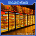 Complete set of rear-added cold storage equipment for bars, pubs, wine, drinks, beer, refrigerated display cabinets for commercial use