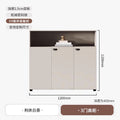 [rikyu white tea] 3-door tall cabinet (delivery included)