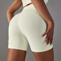European and american seamless yoga shorts - peach lift, tummy control, high-waisted running & fitness shorts - yoga apparel