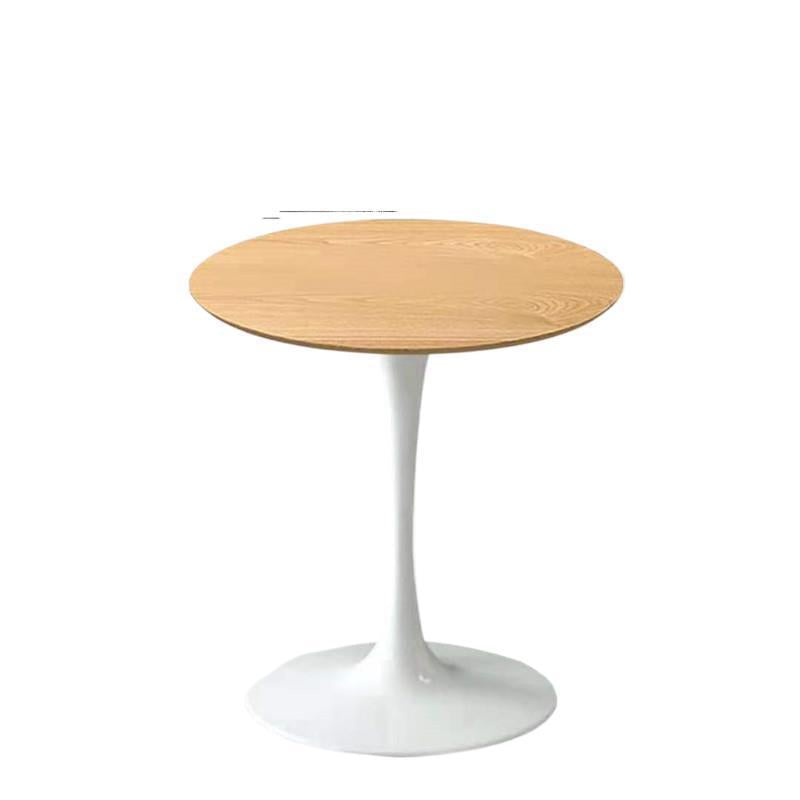Dining table for home business reception european style simple balcony small table milk tea shop coffee shop ins home round table