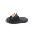 New eva platform slippers for women - capybara design, all-season wear, indoor/outdoor non-slip, thick sole, couple's slippers