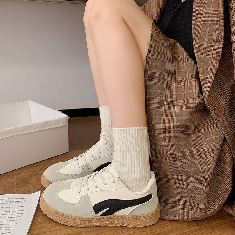 summer new arrival: plus-size women's casual comfort retro white belt fashionable outerwear single shoes - wholesale