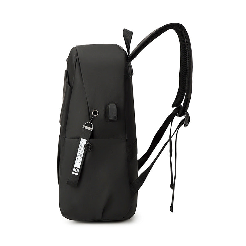 Street trend new casual backpack backpack men's large-capacity travel bag light commuter schoolbag leisure bag