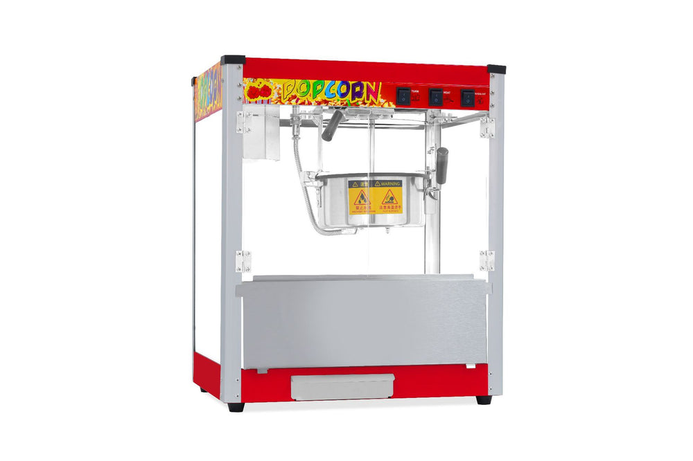 Commercial popcorn machine - fully automatic electric mini popcorn maker - butterfly & sphere popcorn machine for street vendors