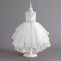Exportin stockkids dress tail wedding dress princess dress female flower girl piano performance dress kids dress