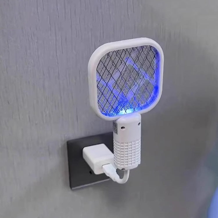 For homeusb purple light mosquito killer lamp electric mosquito swatter trap and kill mosquito killer outdoor picnic mini portable car low power consumption