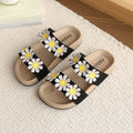 Kids' summer sandals: new daisy design, trendy style, korean fashion, versatile platform slides