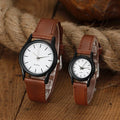 Aliexpress export casualfashionelegant transparent cut out neutral hand expression couple belt quartz watch large dial
