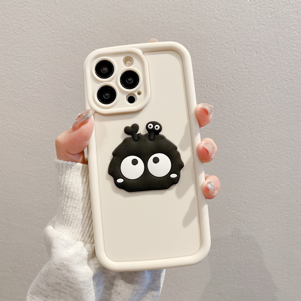 Gaozhu is suitable for apple 16pro cute briquettes all-inclusive mobile phone case iphonexr/11 anti-fall tpu protective case