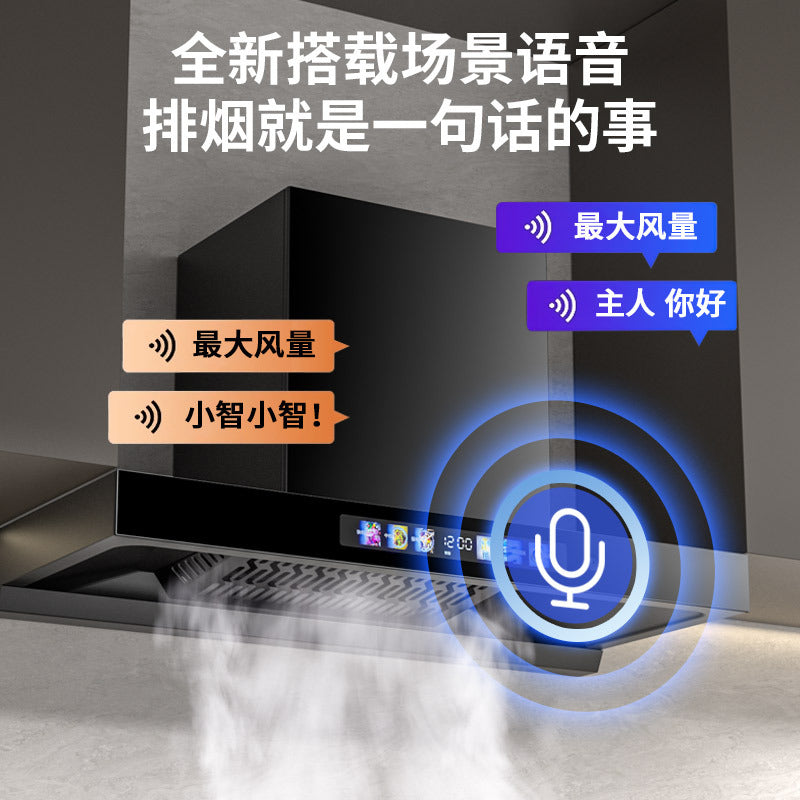 Wholesale royalstar high suction range hood for home top suction kitchen new arrival european style small exhaust range hood