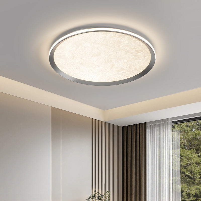 Ultra-thin bedroom ceiling light Modern Italian minimalist circular corridor aisle balcony light Creative warm master bedroom light