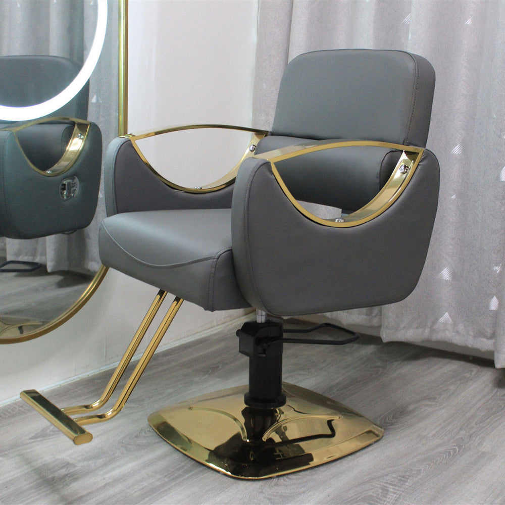 Barber shop chair can be reclined and lifted classypopular hairdressing chair hair salon special shaving lounge chair barber chair