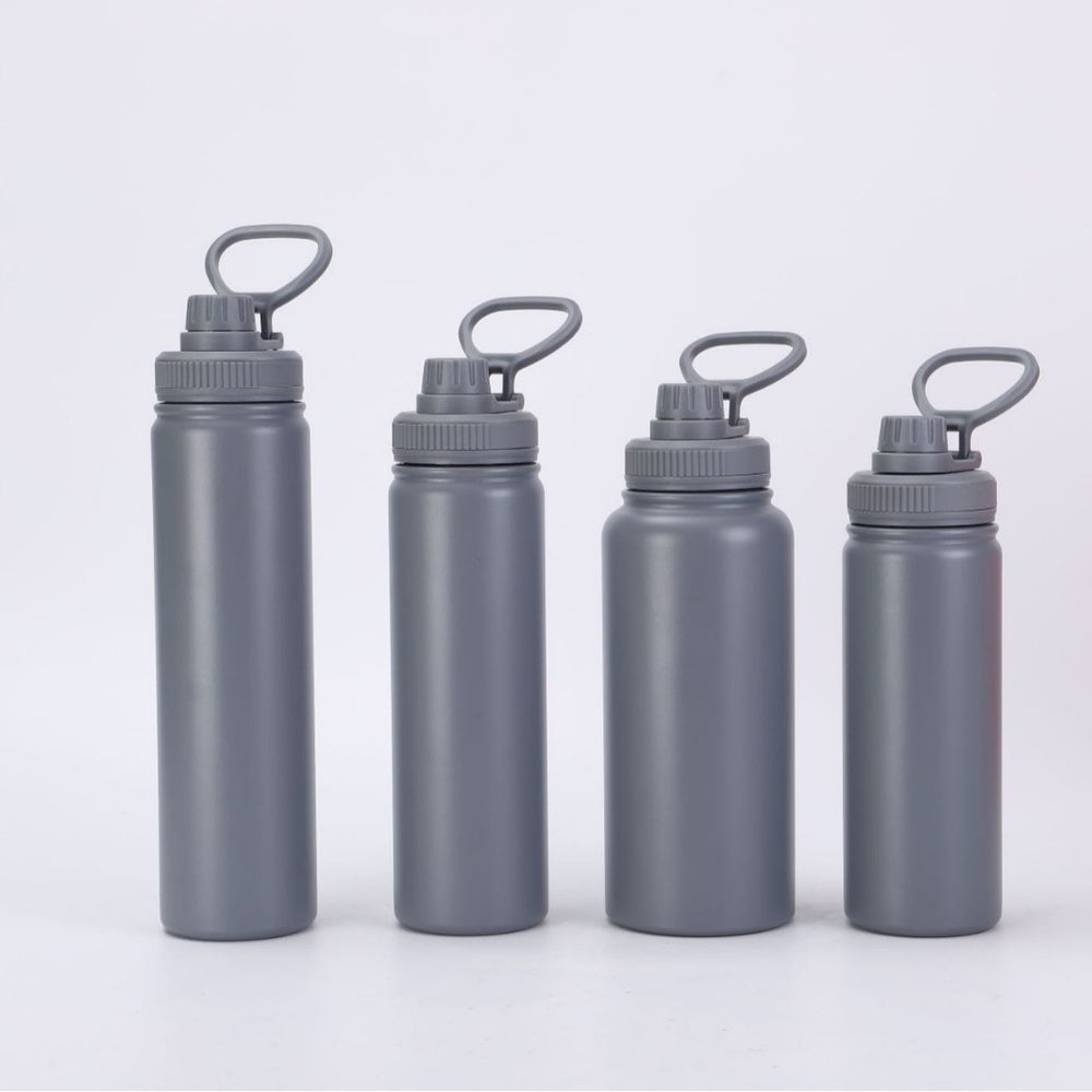 Wholesale cross-border 304 stainless steel insulated tumblers: solid color outdoor space flask, high-value, large capacity insulated cup - customization available