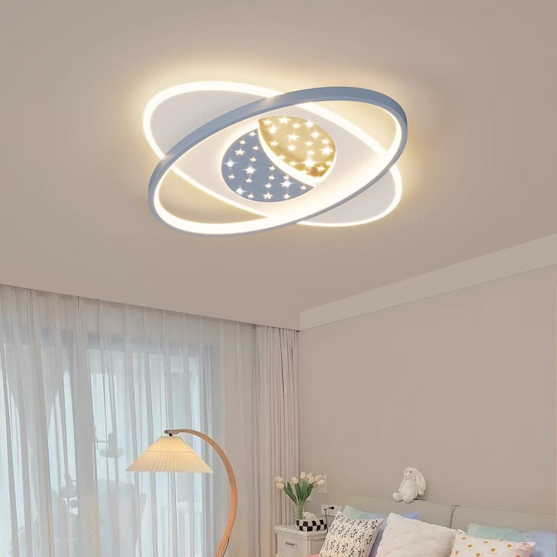 Living room ceiling light simple modern 2025 new Nordic star room hall master bedroom lighting whole house package