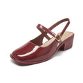Southeast asia new arrivalfashioneasiest for match mary jane shoes toe sandals high heels women retroflatsflats women's medium heels