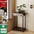 Chinoiserie flower shelf living room floor-standing storage rack balcony flower stand novel stone rack indoor multi-layer flower pot rack vertical