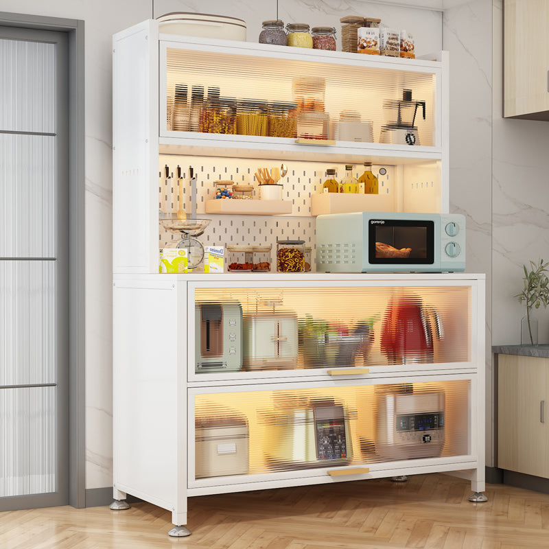 Kitchen storage rack, sideboard, floor-standing multi-layer oven, microwave, pot, electrical appliance, multi-functional storage cabinet