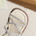 Girls' sandals: stylish rhinestone princess shoes for baby girls, new summer  collection, soft-soled beach sandals for kids