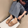 French-style women's summer sandals, 2026 new flat casual versatile flip-flops, perfect for vacation and pairing with skirts