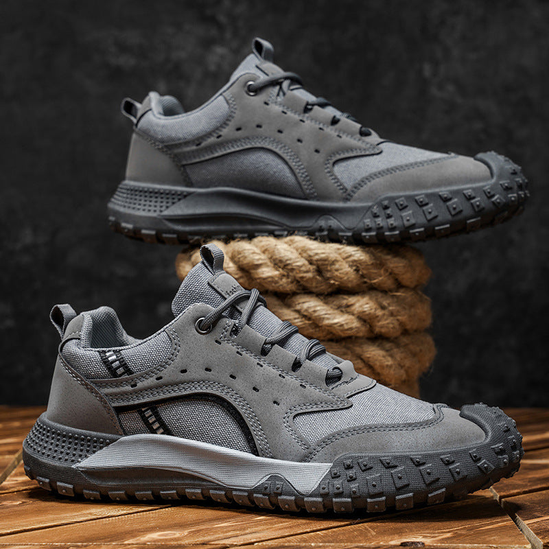 Spring casual shoes men's fashion best selling shoes men's shoes breathable sneakers hiking trendy men's shoes sports outdoor construction site