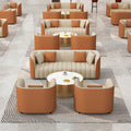 Saint-ly minimalist light luxury hotel lobby sofa set - lounge area, office reception area, meeting & negotiation space