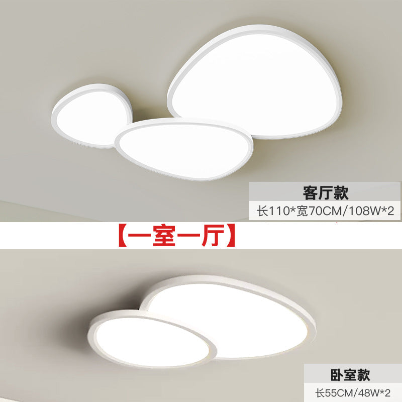 2025 new full spectrum living room ceiling light modern simple atmosphere Zhongshan lighting whole house package combination lighting